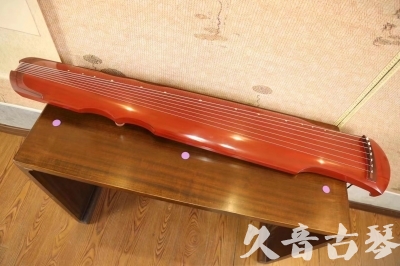 三门峡市●久音古琴  ●典藏系列  20230608[红洒金伏羲]